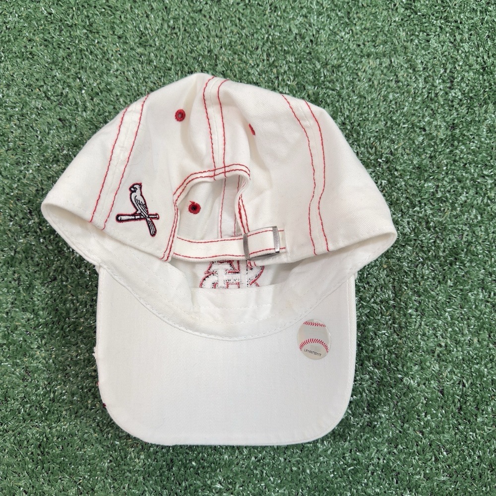 St. Louis Cardinals '47 Brand MLB Baseball Cap Hat Adjustable White Red - Picture 3 of 5
